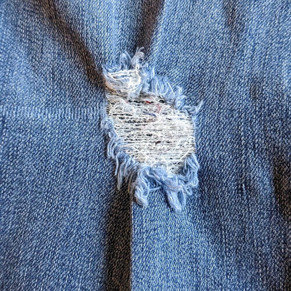 Hollister California Super Skinny High Rise Medium Wash Blue Jeans, Size W32 L31 - Picture 5 of 11